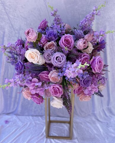 Shades of Pink, lavender Flower Balls