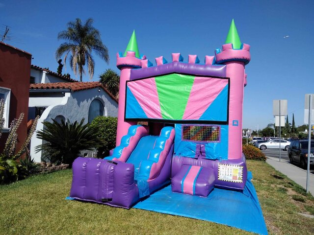 Princess Bounce House Jumper Rentals in Los Angeles - L.A Inflatables Rental 