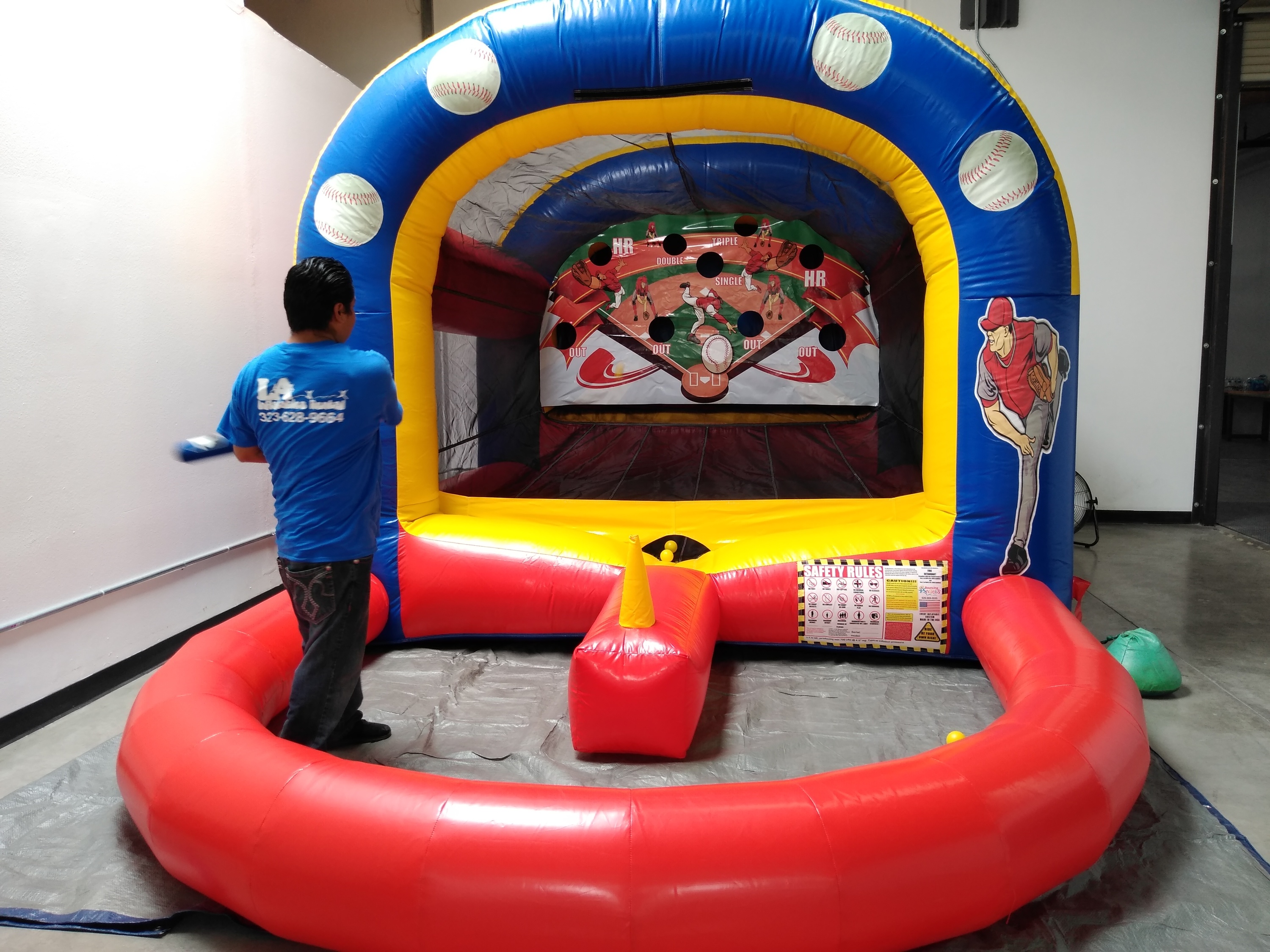 Inflatable Baseball Game Rental in Los Angeles - L.A Inflatables Rental