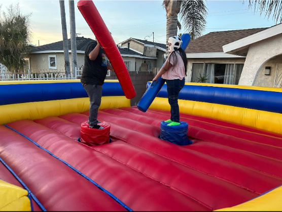 Inflatable Interactive Game Rental in Los Angeles - Joust Game - 2 Players