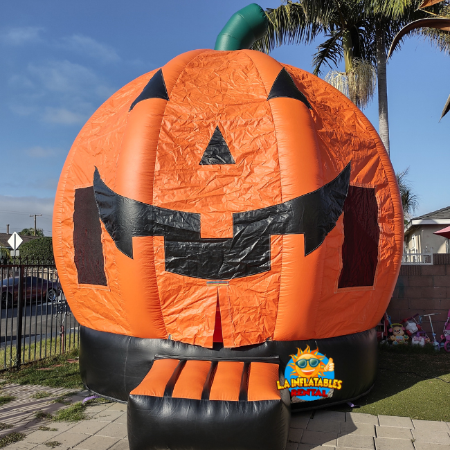 Jack-o-Lantern Bounce House Rental in Los Angeles