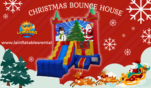 Christmas Inflatable Bounce House | Los Angeles