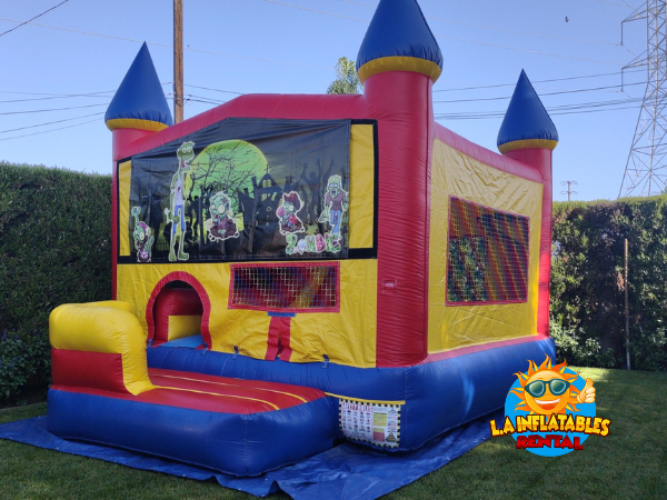 Zombies Jumper Rental in Los Angeles - Halloween party bouncy castle