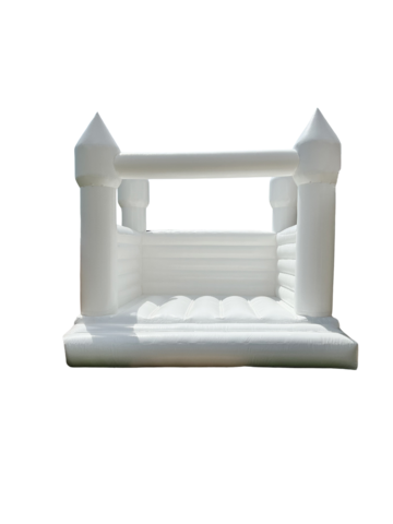 White 13x13 Bounce House