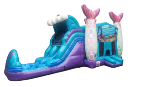 Mermaid Bounce House and Water Slide