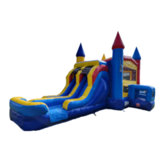 Castle Bounce and Double Lane Wet/Dry Slide