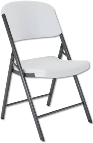 White Lifetime Chairs