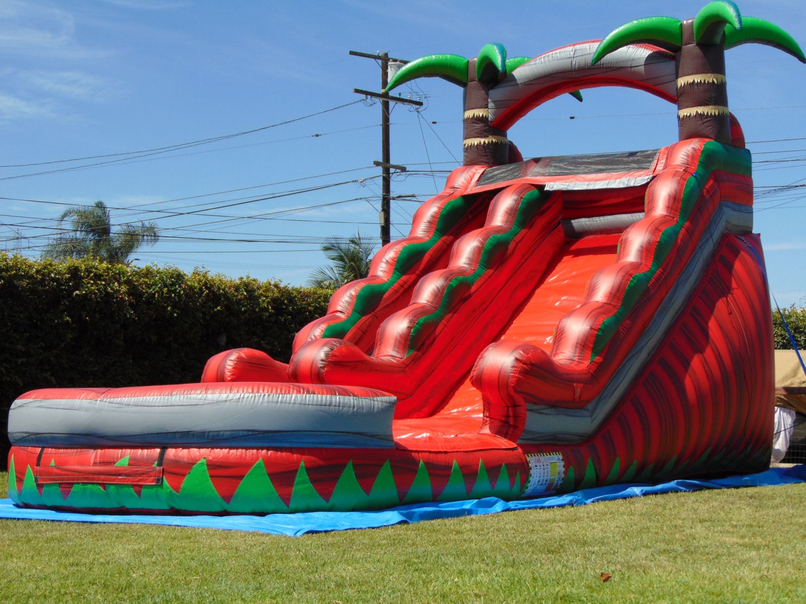 Los Angeles Inflatable Water Slide Rentals