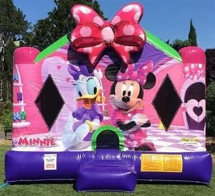 minnie mouse bouncer jumper