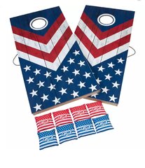 Patriotic LED Cornhole