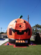 Halloween Pumpkin Jumper With Light