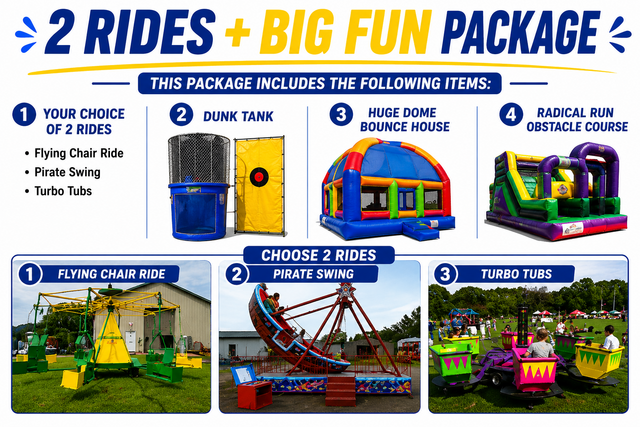 2 Rides + Big Fun Package