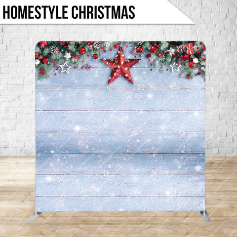 Homestyle Christmas Backdrop