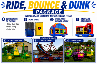 Ride, Bounce, + Dunk Package