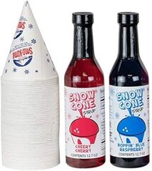 Snow Cone Supplies Package (serves 50)
