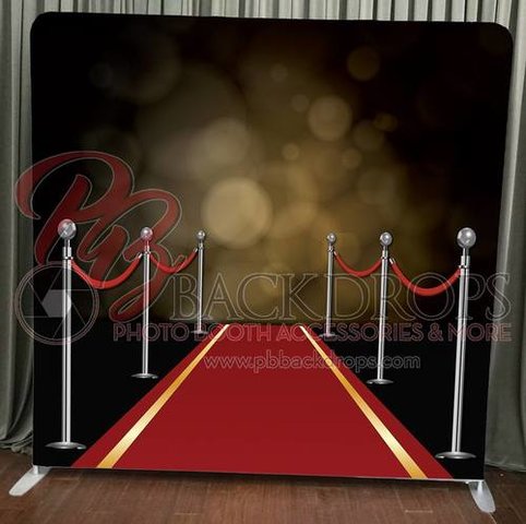 Red Carpet Runway Backdrop