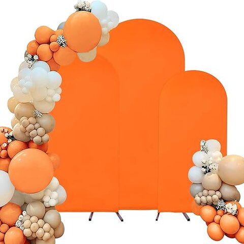 Orange 3 Piece Backdrop