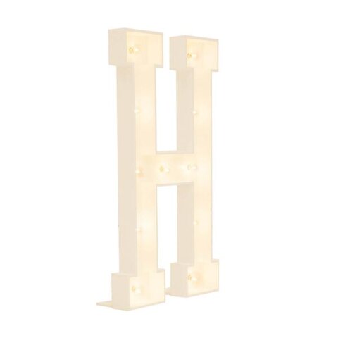 Marquee Letter H