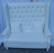 throne chair, loveseat