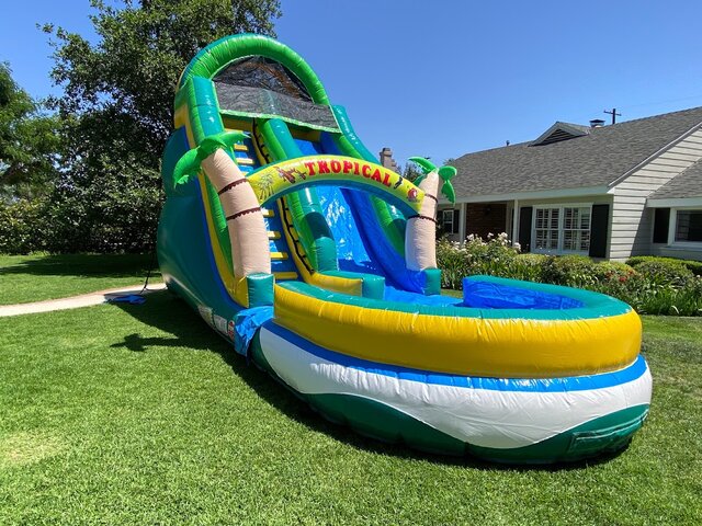 Tropical Water Slide 18ft