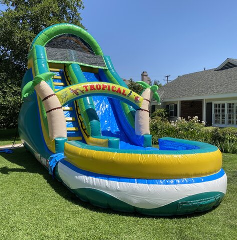 Tropical Water Slide 18ft