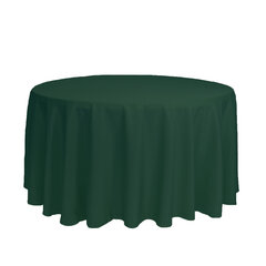 120 Round Linen - Hunter Green