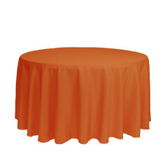 120” Round Linen - Orange