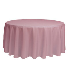134” Round Linen - Dusty Rose