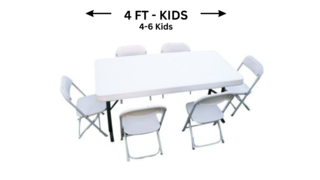 Kids Table 4 FT