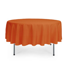 108” Round Linen - Orange