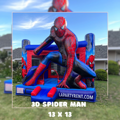 3D Spider Man (13x13)