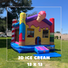 Ice Cream Bounce House (13x13)