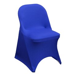 Spandex Folding Chair Cover Royal Blue