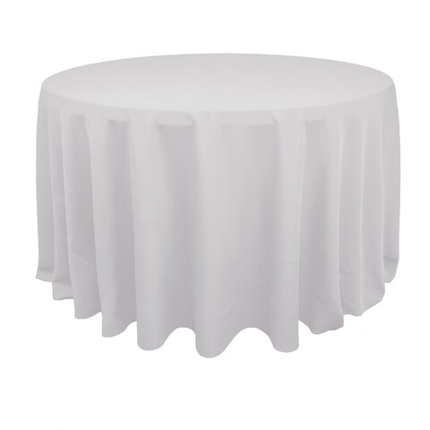 Round Polyester Tablecloths- Starting at 19.00. Please select your desired Size and Color.  No cancellations or changes.   