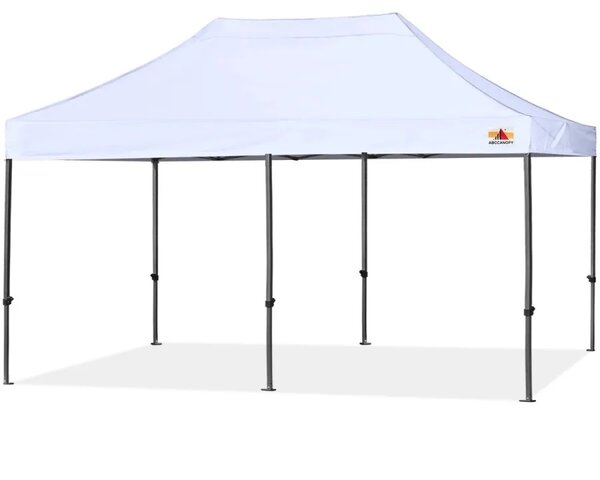 10 X 20 Pop Up Canopy Tent (White) Setup and breakdown included