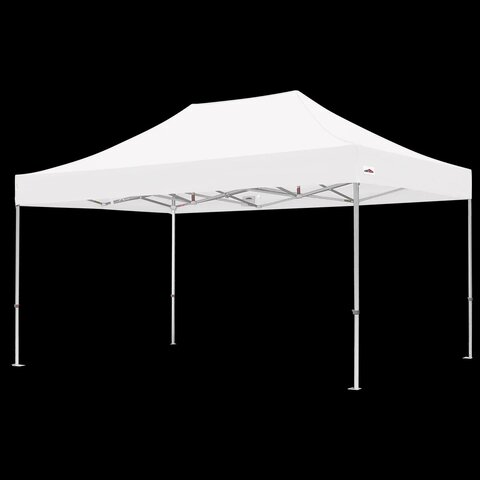 10 X 15 Pop Up Canopy Tent (White) Setup and breakdown included