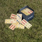 28-Piece Wood Lawn Outdoor Large-Format Domino Set
