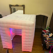 Inflatable White Cube Photo Booth