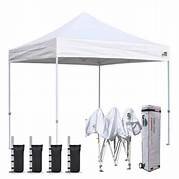 10 X 10 Pop Up Canopy Tent (White) Set up and breakdown included