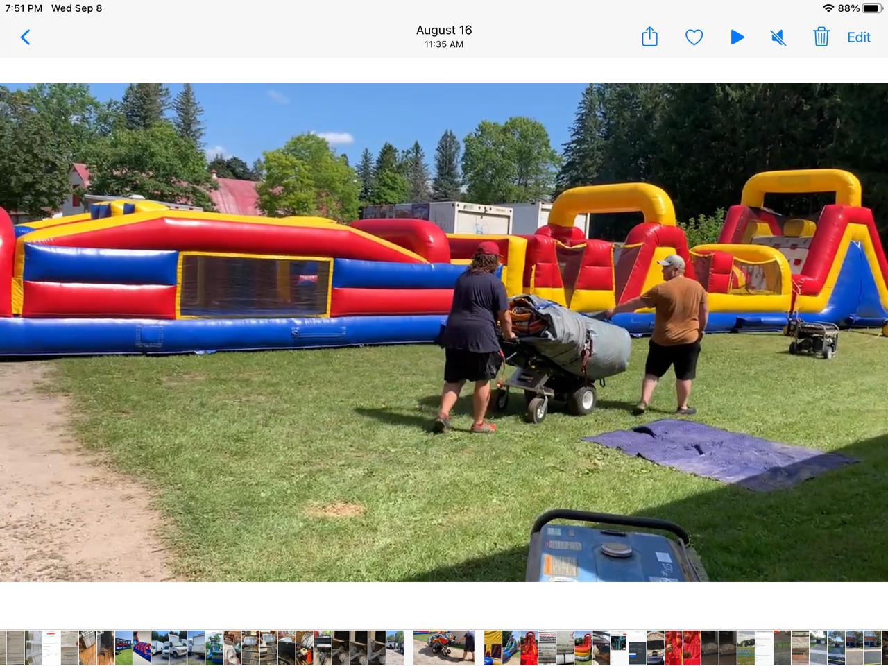 About Larry Potter Events Bouncy Castles