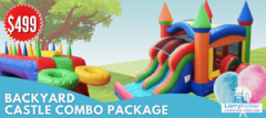 Backyard Bouncy Castle Combo Package