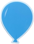 Small Lt Blue Balloon