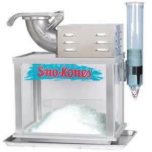 Sno-Kone Machine