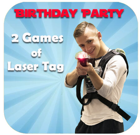 Birthday Party - 2 Games of Laser Tag