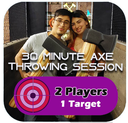 Axe Throwing 30 Minutes 2 Players