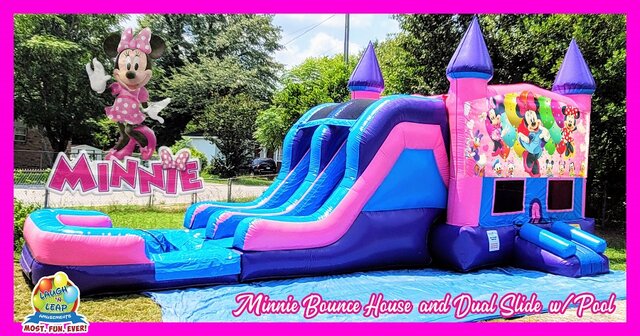 Minnie Mouse Theme Bounce House