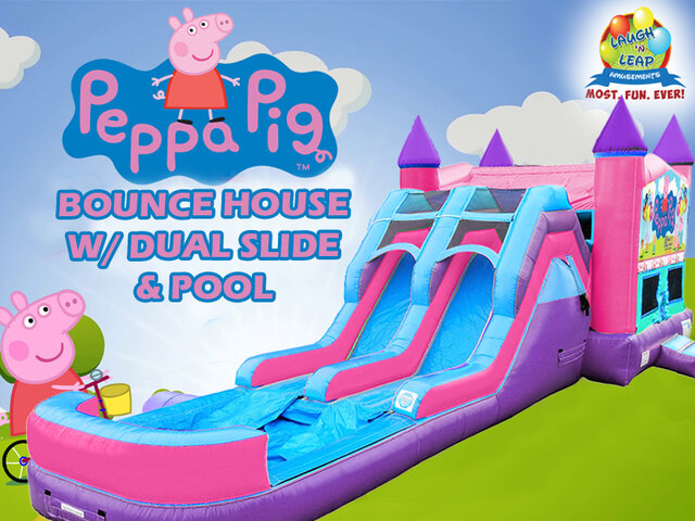 Peppa Pig Bounce House Water Slide
