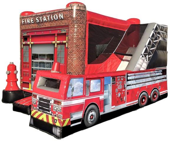 Fire Station Bounce & Slide Combo