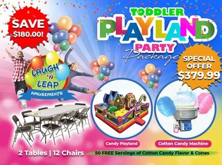 Toddler Playland Party Package