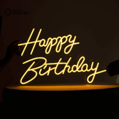 Happy Birthday LED Sign